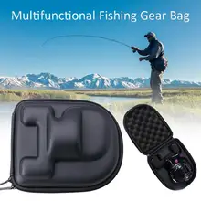 Портативный эва Рыболовная катушка сумка защитный чехол КРЫШКА ДЛЯ барабана/спиннинга/Плот катушка Рыболовная Сумка рыболовные аксессуары Рыболовная Сумка