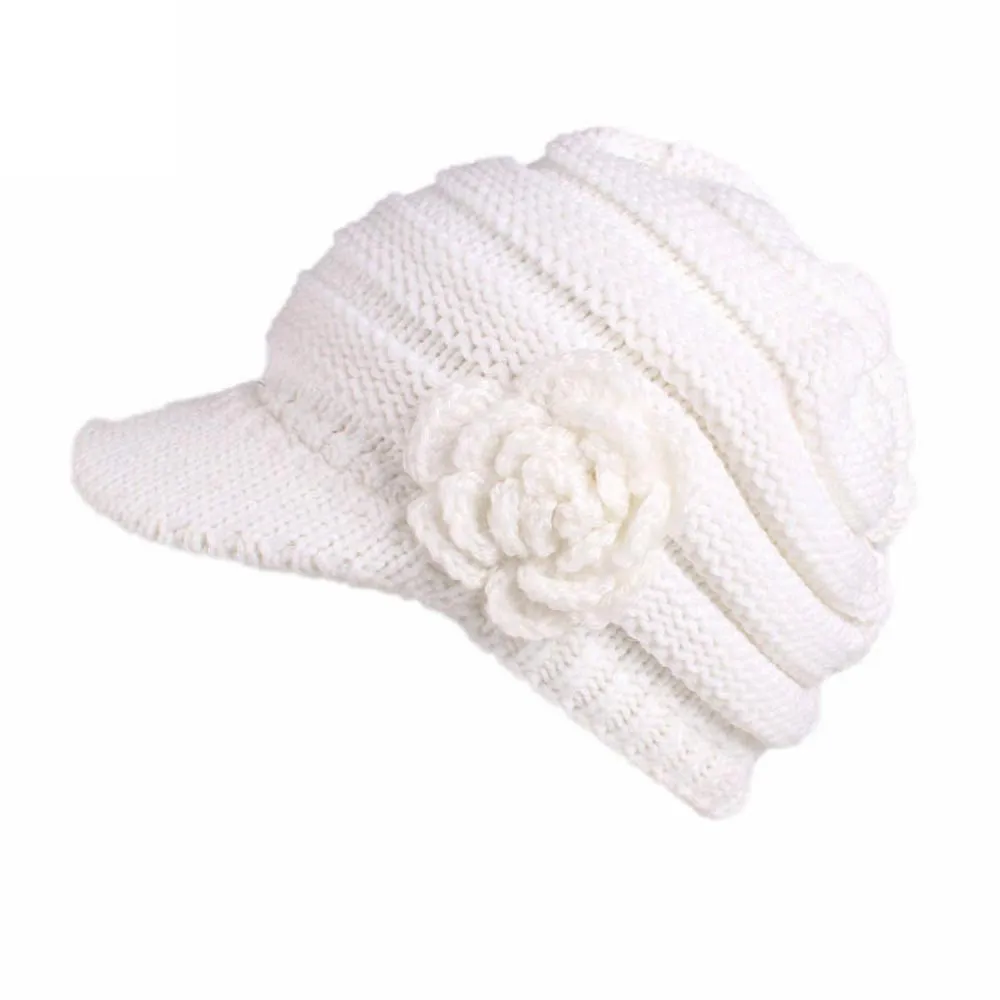 Jaycosin элегантная зимняя унисекс теплая Повседневная Skullies шапка вязаная шапка удобные береты тюрбан шапка ворс 1126#2