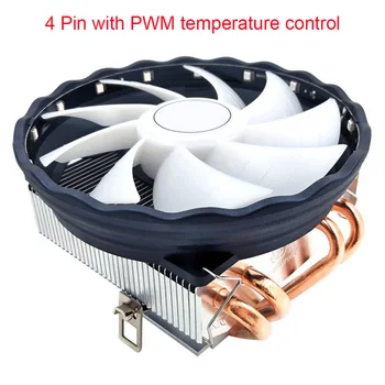 

M400 Office Temperature Control Liquid Cooler Computer Easy Install Universal Home 4 Copper Tube CPU Fan Radiator Heatsink