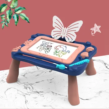 

Extra Large Children Drawing Board Magnetic Drawing Board Color Kids CHILDREN'S 1-3 Years Old Toy Baby Doodle Board
