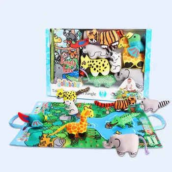 

Infant Cloth Books Baby Soft Stereoscopic Early Educational Gift for Children 0-12 Month