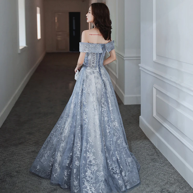 Abendkleider Robe De Soiree вечернее платье Длинные с открытыми плечами вечерние платья Abiye Gece Elbisesi