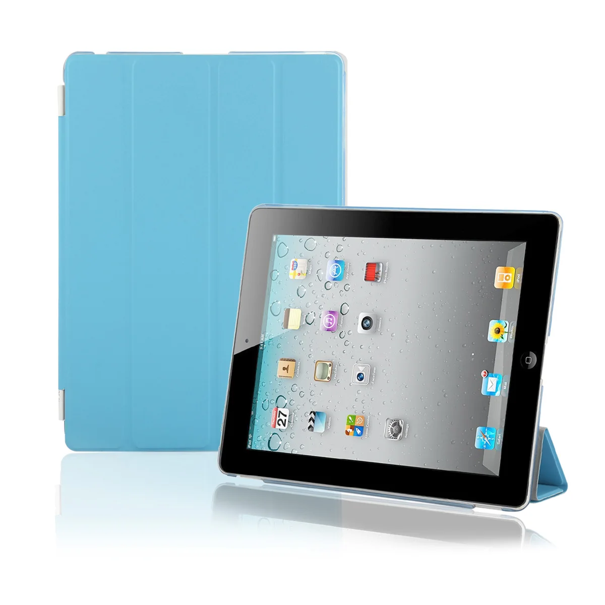 Магнитная подставка чехол Обложка для iPad 2/3/4 A1416 A1430 A1403 A1395 A1396 A1397|Чехлы планшетов
