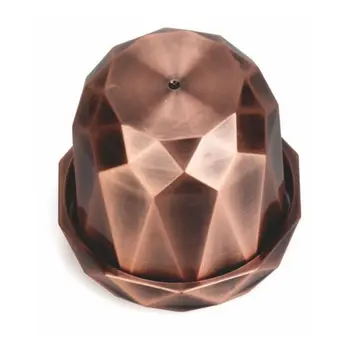 

ABS Electroplate Diamond Dice Cup with Bottom Tray Drinking Party Bar Dice Game