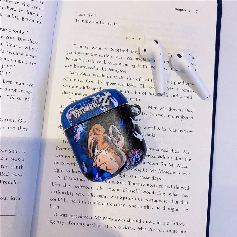 Модные хипстерские чехлы для наушников Dragon Ball Z Son Goku Master Roshi Shenron Majin Buu для Apple Airpods 1/2, защитный чехол