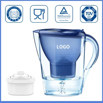 

3.5L Water Filters Activated Carbon Net Kettle Jug Water Lonizer Alkaline Filtered Kitchen Household Water Purifier