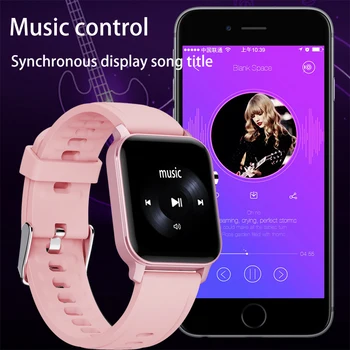 

LIGE Men Women Smart Watch Heart Rate IP68 Waterproof Sports Multifunctional 1.3" Full Touch Screen 2020 New fashion Smartwatch