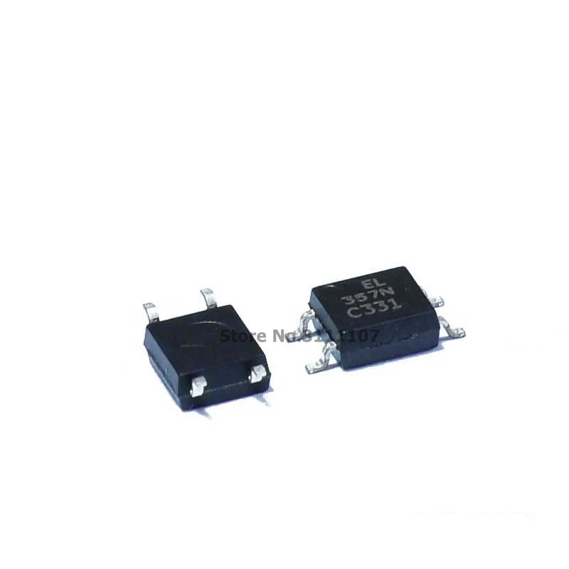 

100PCS/LOT EL357N EL357N-C SMD SOP-4 Optocoupler EL357N(C) (TA)-G
