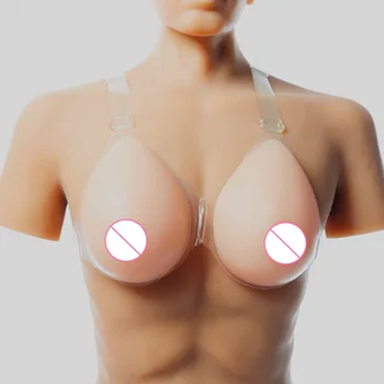 

A-F Cup Realistic Silicone Breast Forms Strap Fake Boobs False Breasts Bust Enhancer for Crossdresser Lingerie Intimates