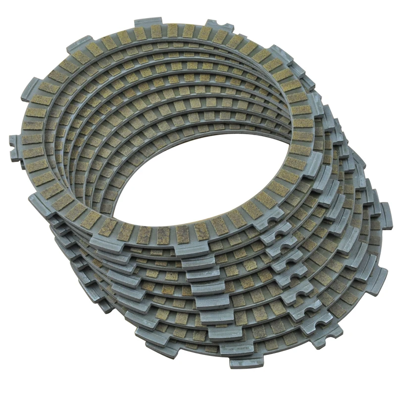 9pc Motorcycle Friction Clutch Plates For ZX600 Ninja ZX 6R ZZR600