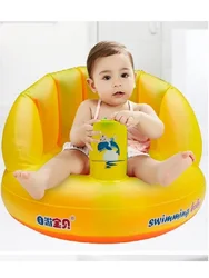 Natação chuveiro do bebê cadeira inflável portátil bebê infantil assento de banho do bebê antiderrapante segurança assento de banho suporte