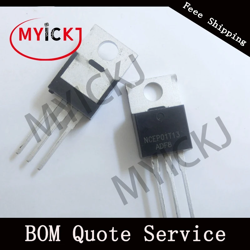 

10PCS NCEP01T13 TO-220 NCE N-Channel Super Trench Power MOSFET IC Chip