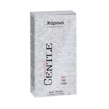 

Kapous Hair Gel, Gentle, 80 ml, dark brown, for men