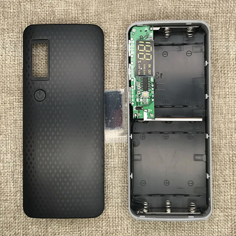 3 USB power bank 18650 Коробка для зарядки аккумулятора цифровой дисплей без сварки портативный внешний аккумулятор чехол Чехол для аккумулятора комплект DIY сборка