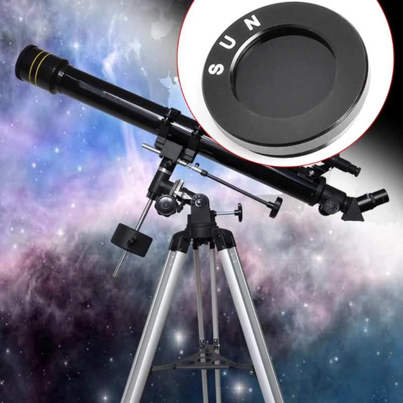 Astronomy Sun Filters 0.965inch/24.5mm Eyepiece Lens Accessory Full-Aluminum Standard Thread
