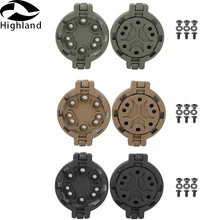 Тактический Пистолет QD 360 градусов углы пистолет кобура крепление CQC Strike MOLLE скоростной зажим кобура Платформа-адаптер для системы Molle