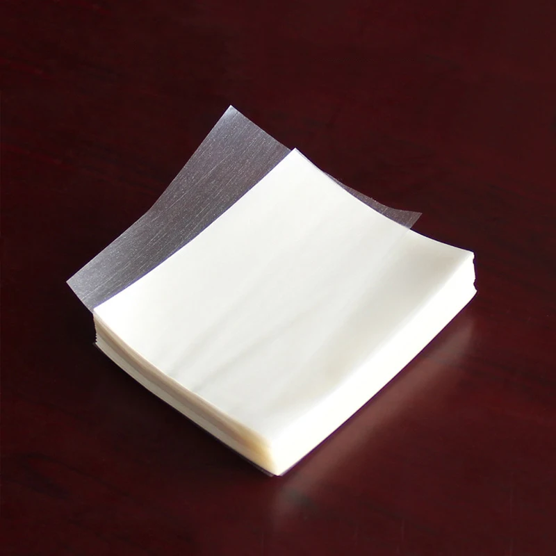 FILBAKE 500 листов прозрачная нуга оберточная бумага съедобная клейкая рисовая бумага для выпечки конфетная бумага обертка для конфет