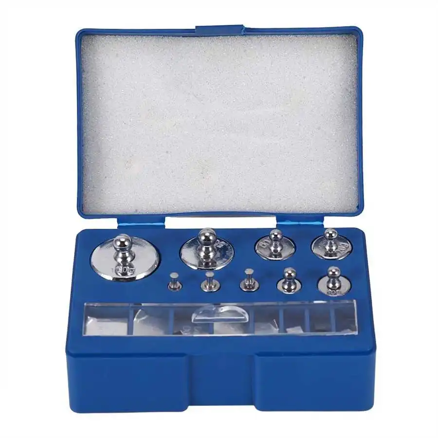 

17Pcs 211.1g 10mg-100g Grams Precision Calibration Weight Set Test Jewelry Scale Bilancia Pesapersone Calibration Tool