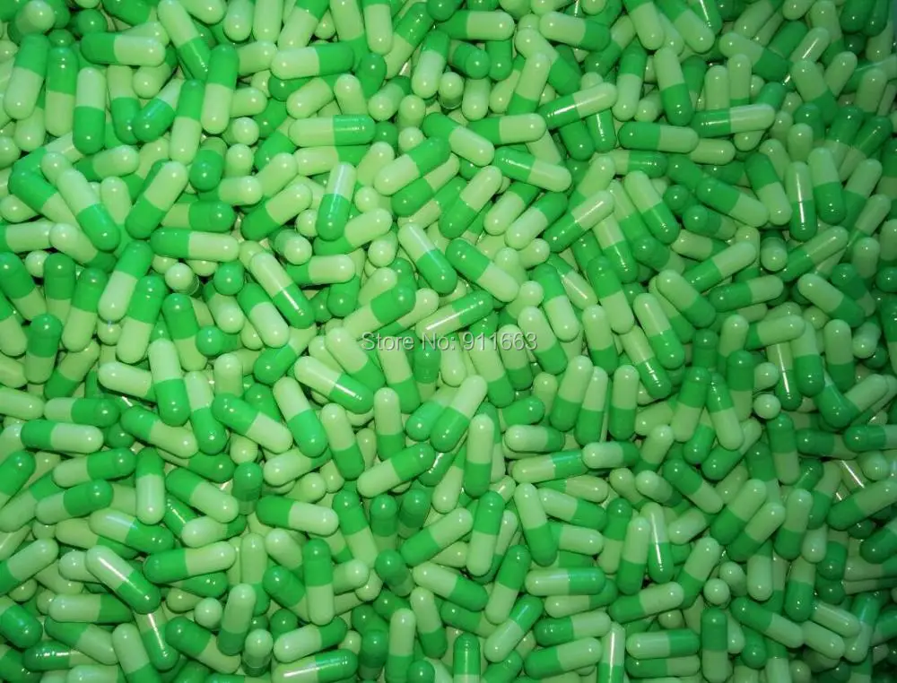 0# 2 000pcs!Green White.Clear Coffee colored vegetarian capsule HPMC Celloluse empty capsules!(joined or seperated capsules ) |