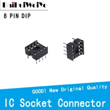 Adaptateur de prises de courant DIP8 8 broches 8P DIP SIP IC, Type de soudure 2.54MM, 40 pièces/lot