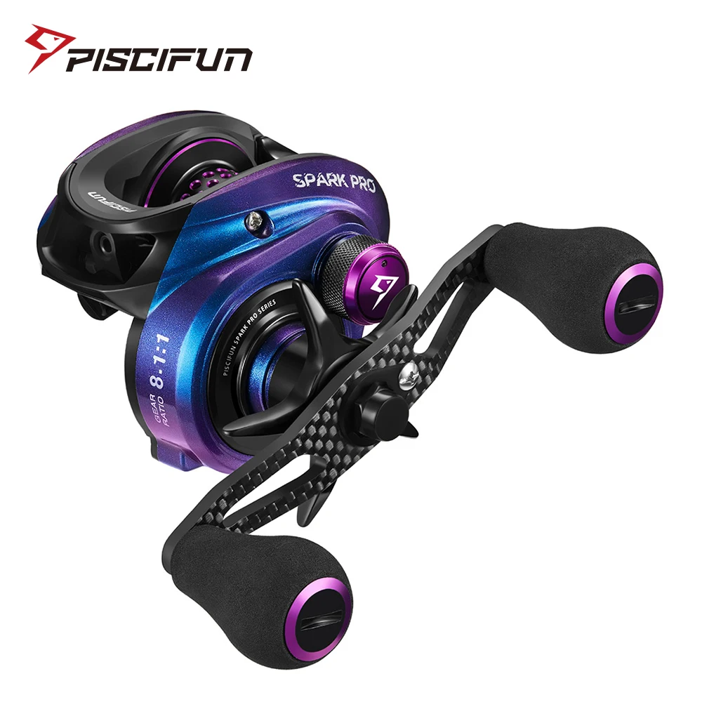Катушка для спиннинга Piscifun Spark Pro 7 5 кг 11 + 1 шарикоподшипников Магнитная Тормозная