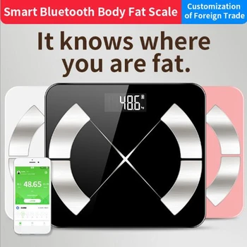 

Bluetooth Smart Body Fat Scale Electronic Weight Scale Body Scale Body Fat Measurement Fat Scale