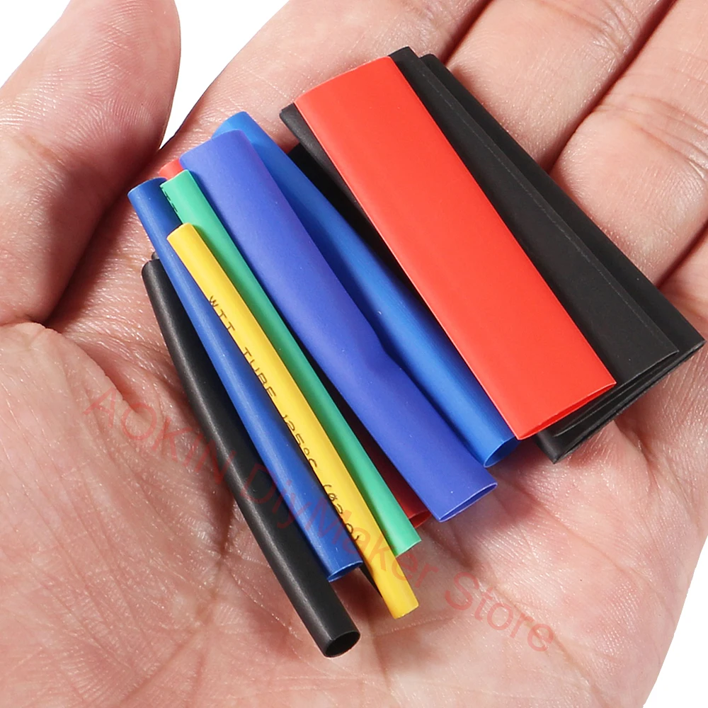 Heat Shrink Insulation Sleeving Thermal Casing Car Electrical Cable Tube 750Pcs