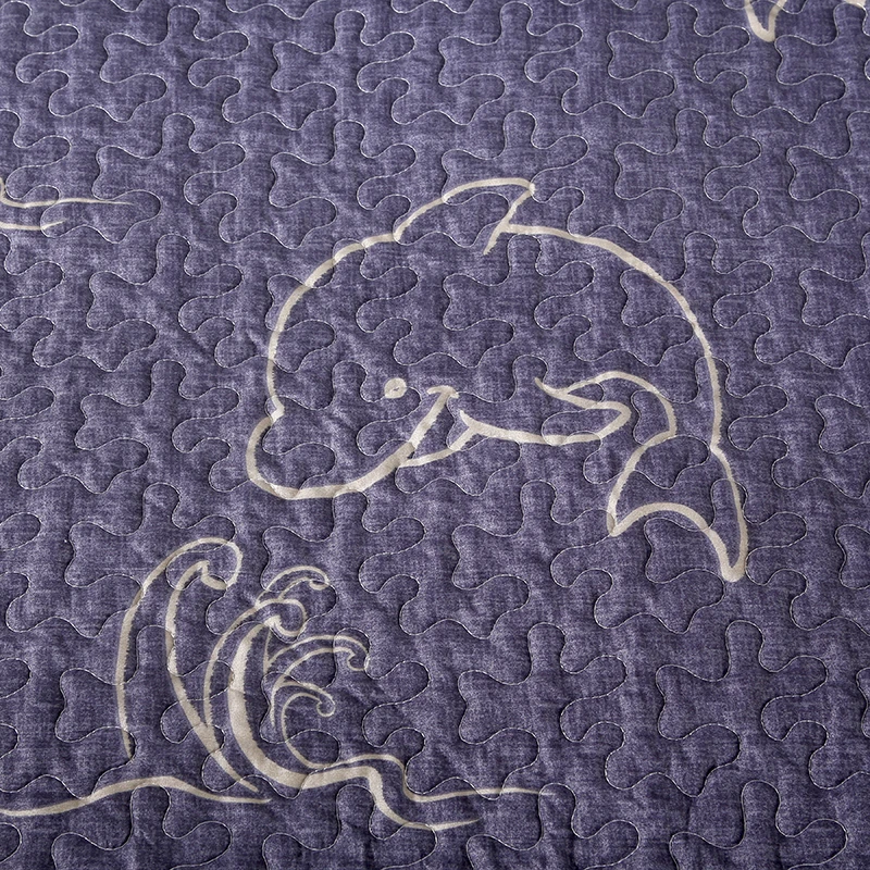Постельные принадлежности простые Листья печати хлопок полиэстер покрывало/покрывало одеяло покрывало летнее одеяло 15 цветов# sw