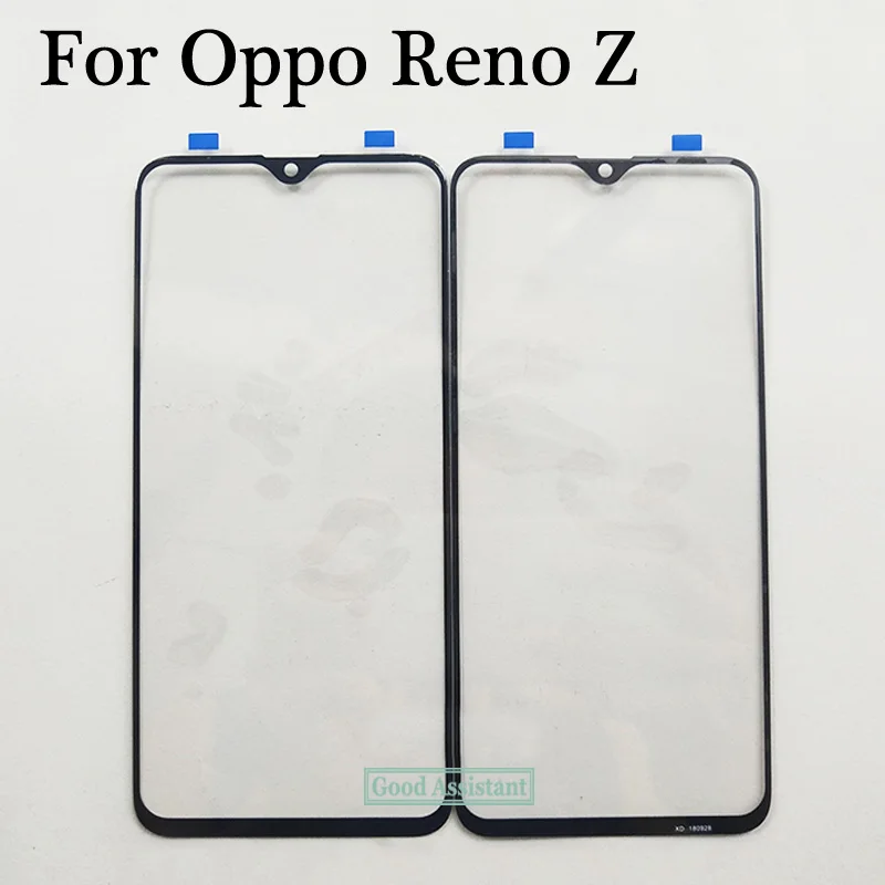 Черный 6 4 дюйма для Oppo Reno Z / RenoZ Global CPH1979 PCDM10 PCDT10 Передний сенсорный экран стекло