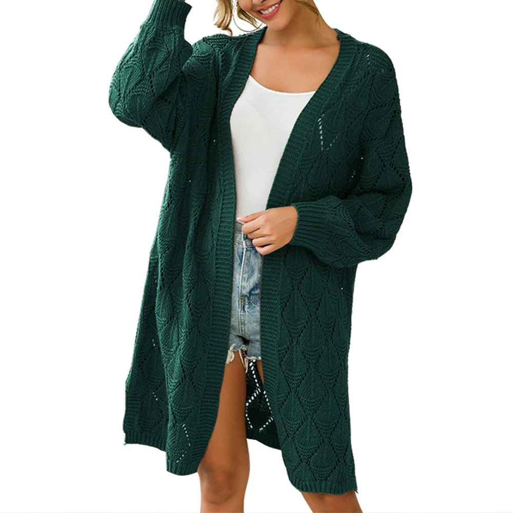 

LASPERAL 2019 Autumn Winter Fashion Women Long Sleeve loose knitting cardigan sweater Women Knitted Female Cardigan pull femme