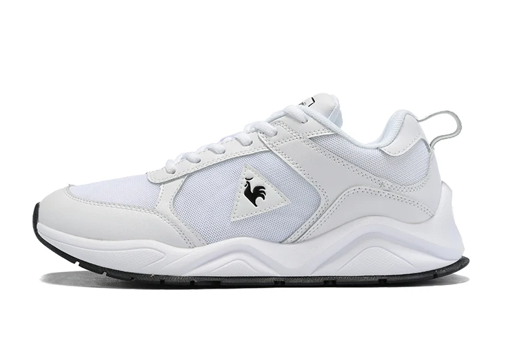 Оригинальные Le Coq Sportif мужские кроссовки для бега, Модные дышащие мужские и женские парные кроссовки для бега(европейские размеры 39-44 - Цвет: White black