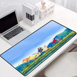 Inuyasha tapete do mouse tapete do computador mesa gaming computador portátil mousepad gamer acessórios para pc tapetes antiderrapantes mausepad tapete teclado almofadas