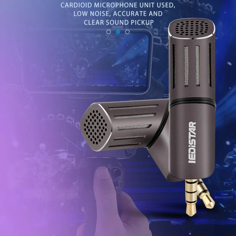 LDX-SMALL микрофон для профессионального телефона Регулируемый мини микрофон конденсатор для планшетного компьютера и записи голоса ПК и