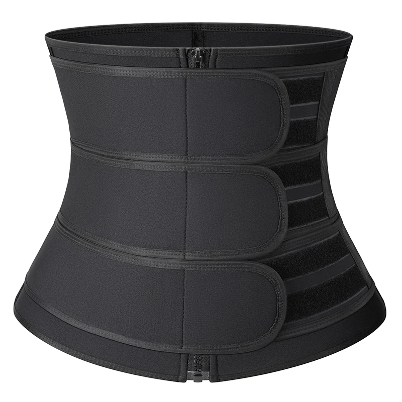 3 Belts Waist Trainer Corset Women Body Shaper Neoprene Sweat Slimming Belt Sheath Reducing Curve Waist Shapers Workout Trimmer tummy control shapewear