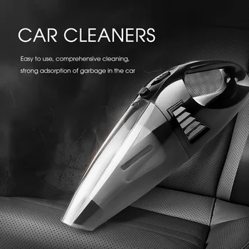 

12V 100W Car Vacuum Cleaner Handheld Car Cleaner 4m Wired Mini Auto Cleaner Light Weight For Coche And Home Useage
