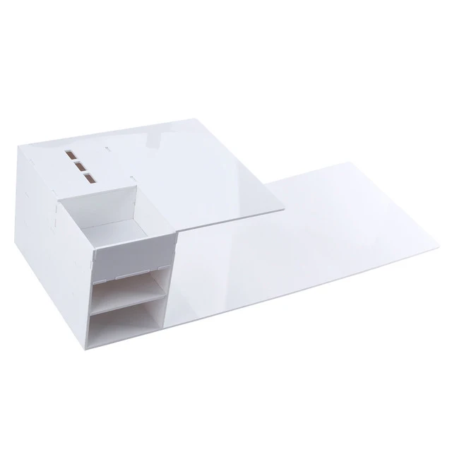 White Acrylic Sheet Специальная подушка для наращивания ресниц, профессиональная подушка для салона красоты, наращивание ресниц, Полиуретановая подушка Fannel подушка - Цвет: White Acrylic Sheet
