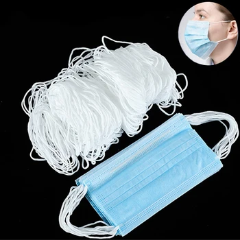 

100M Mask Sewing Ear Stretch Rope Elastic Bands for Masks Sewing Tools Mouth Mask Elastic Band Knitted Craft Sewing Elastic Cord