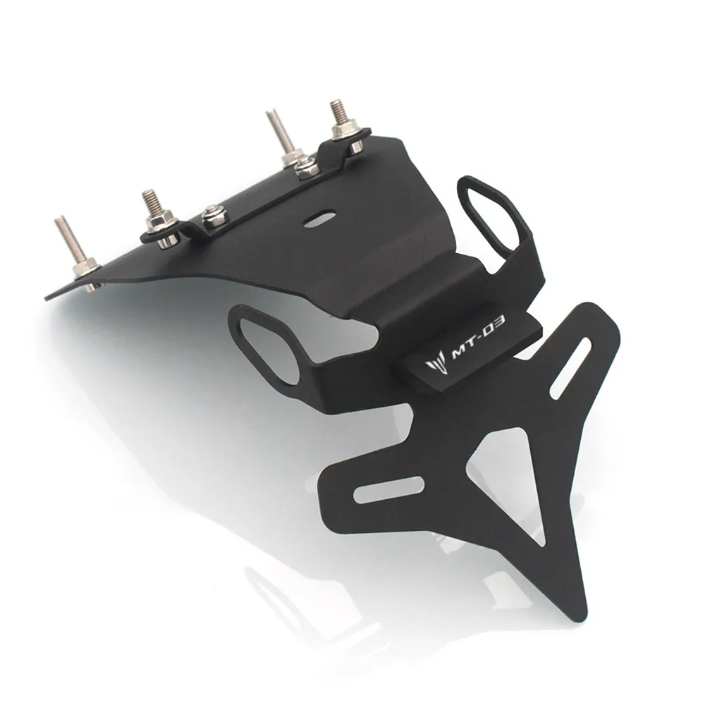 MT-03 logo CK крупного рогатого скота KING новые аксессуары для Yamaha YZF R3 R25 MT-03 MT 03 MT03 номерной знак рамка держатель кронштейн ХВОСТ Tidy Fender - Цвет: MT-03 logo