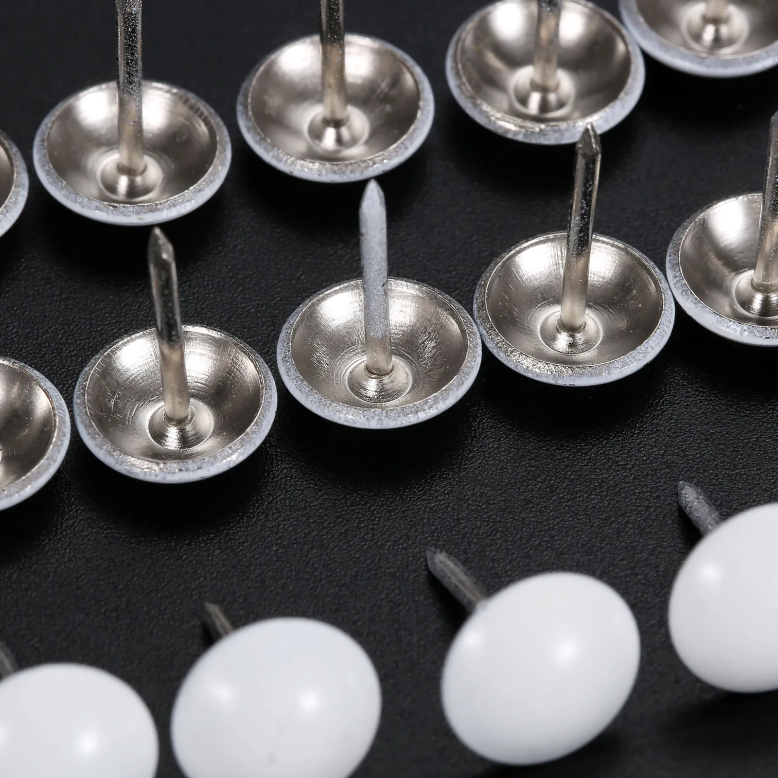 White Metal Upholstery Nail 50Pcs