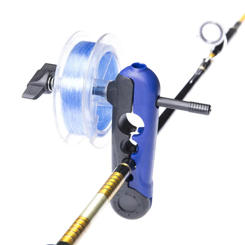 

Mini Fishing Line Spooler Plastic Adjustable for Various Sizes Rod Bobbin Reel Winder Board Spool Line Wrapper