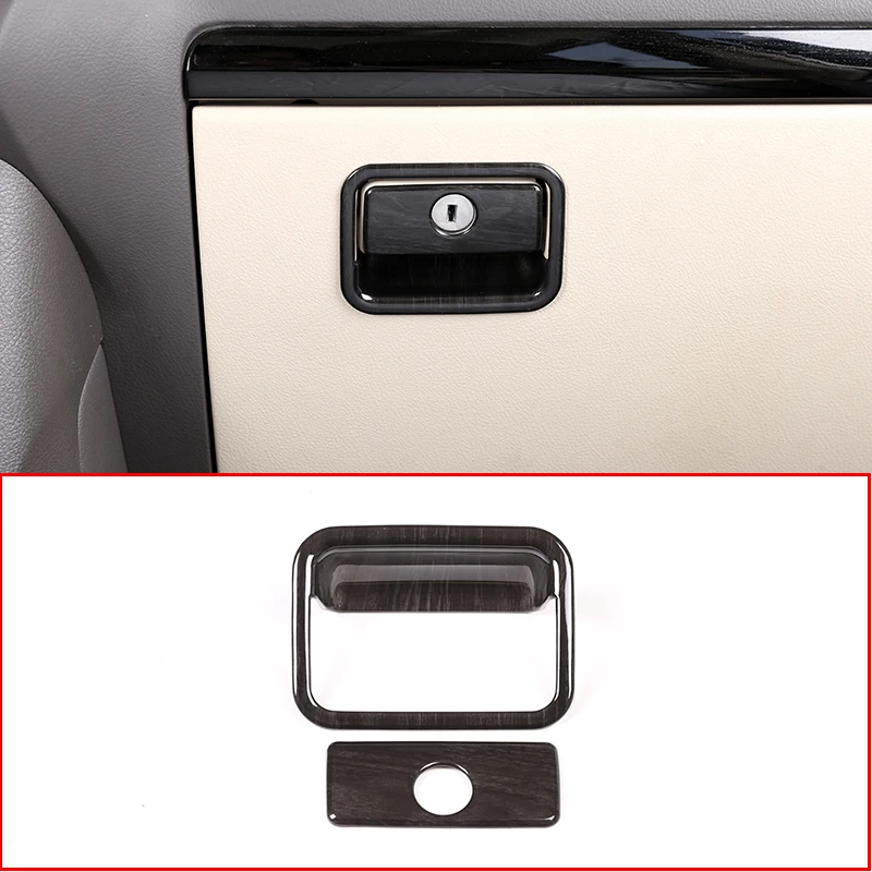 Для Toyota Land Cruiser Prado FJ150 150 LC150 2010 2018 Черный древесины интерьер АБС системы