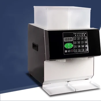 

Professional fruit powder quantification machine with 2 independent powder outlet Smart double cylinder powder metering machine