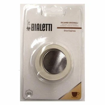 

Bialetti 3 Pezzi Joints + 1 Anello Originale Macchina per caffè 'Orge Express 2 Tazze