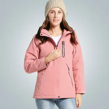 

Electric Heating Jackets USB Security Intelligent Thermostat Electric Jackets Constant Temperature Winter Warm Coat For Women