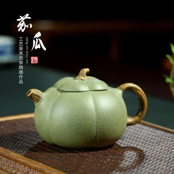 

TaoYuan Tibetan sand 】 yixing undressed ore recommended pure manual teapot famous pepino xiao-lu li pea green sand