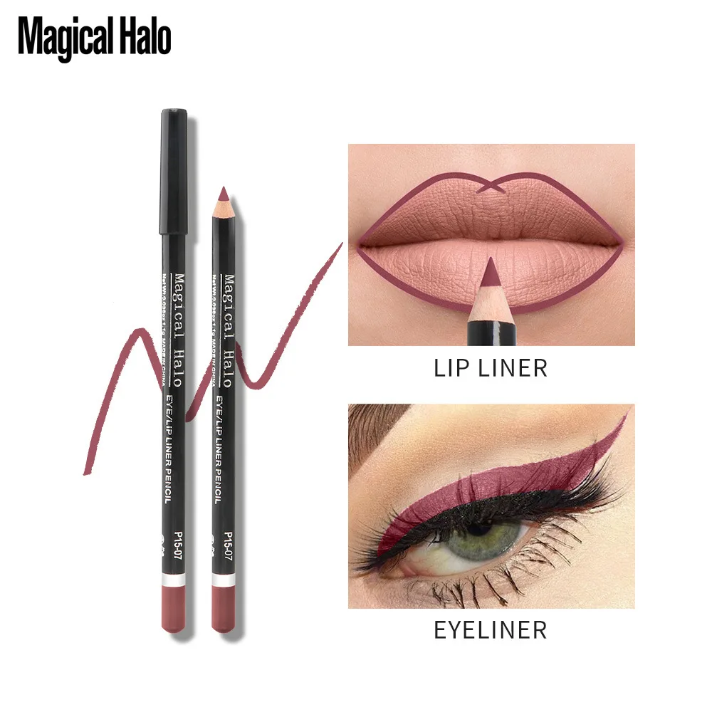 

10 Colors/Set Sexy Matte Lip Stick Lipliner Lip Liner Pencil Matt Nude Lipsliner Pen Set Beauty Lips Makeup Tools