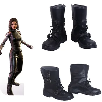

2019 Movie Alita Battle Angel Cosplay Custom anime character Alita Battle Angel shoes Fashion men women cartoon shoes