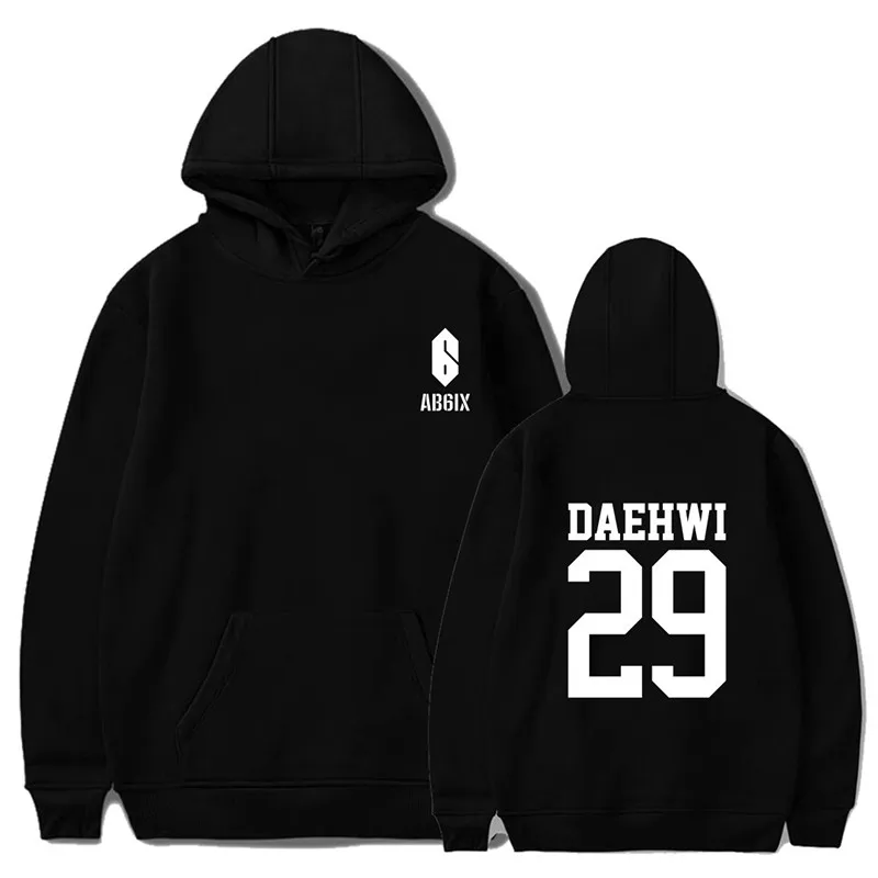 PG079 AB61X WOONG WOOJIN DAEHWI DONGHYUN YOUNGMIN толстовки KPOP пуловеры с капюшоном