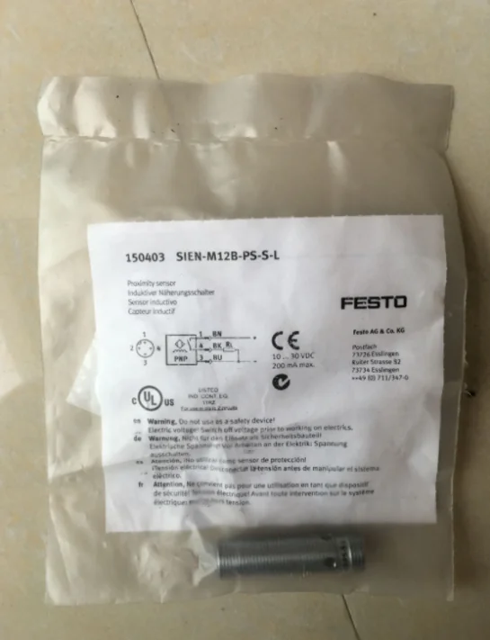 

1PCS Festo SIEN-M12B-PS-S-L 150403 Proximity Sensor -New