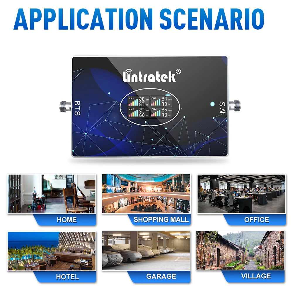 Lintratek New 4-Band 2G 3G 4G Cellular Mobile